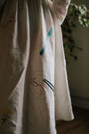 Kate Irish linen dress, limited edition embroidery