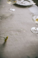 'Herbarium' Series 2, Limited Edition Table Runner on Natural Irish linen