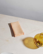 Irish Linen Napkin in Peach