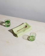 Limited Edition Irish Linen Napkin in Citrus Green
