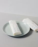Gift Set 'Silver Service' Irish Linen Personalised Table Runner & Napkins