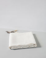 Irish Linen Table Cloth in Ivory