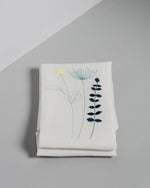 Gift Set 'Irish Wildflower' Irish Linen Personalised Table Runner x Napkins Spring