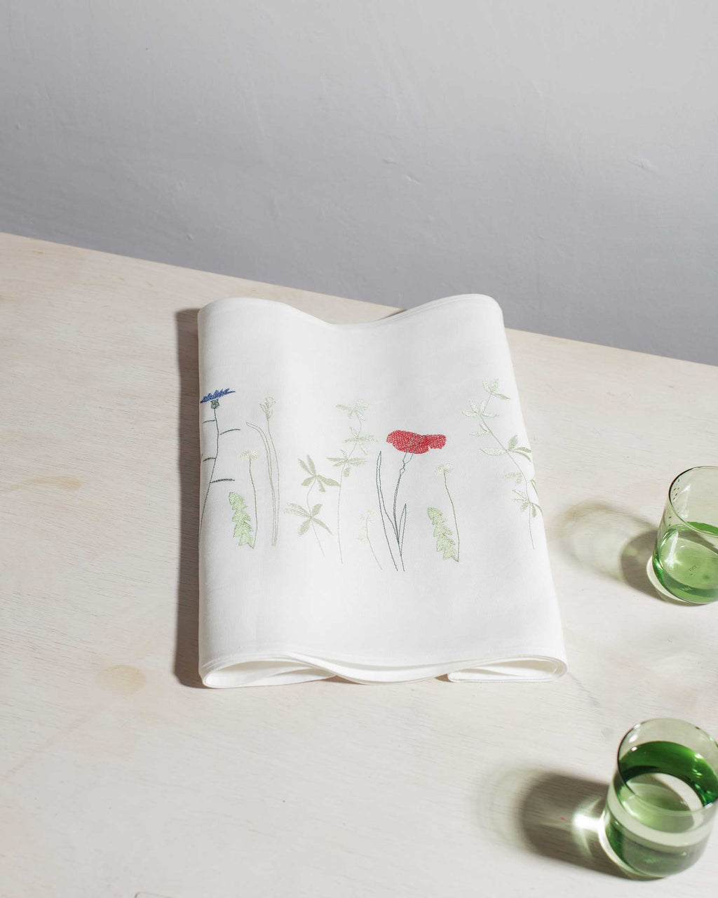 Gift Set 'Summer Meadow' Irish Linen Table Runner & Napkins